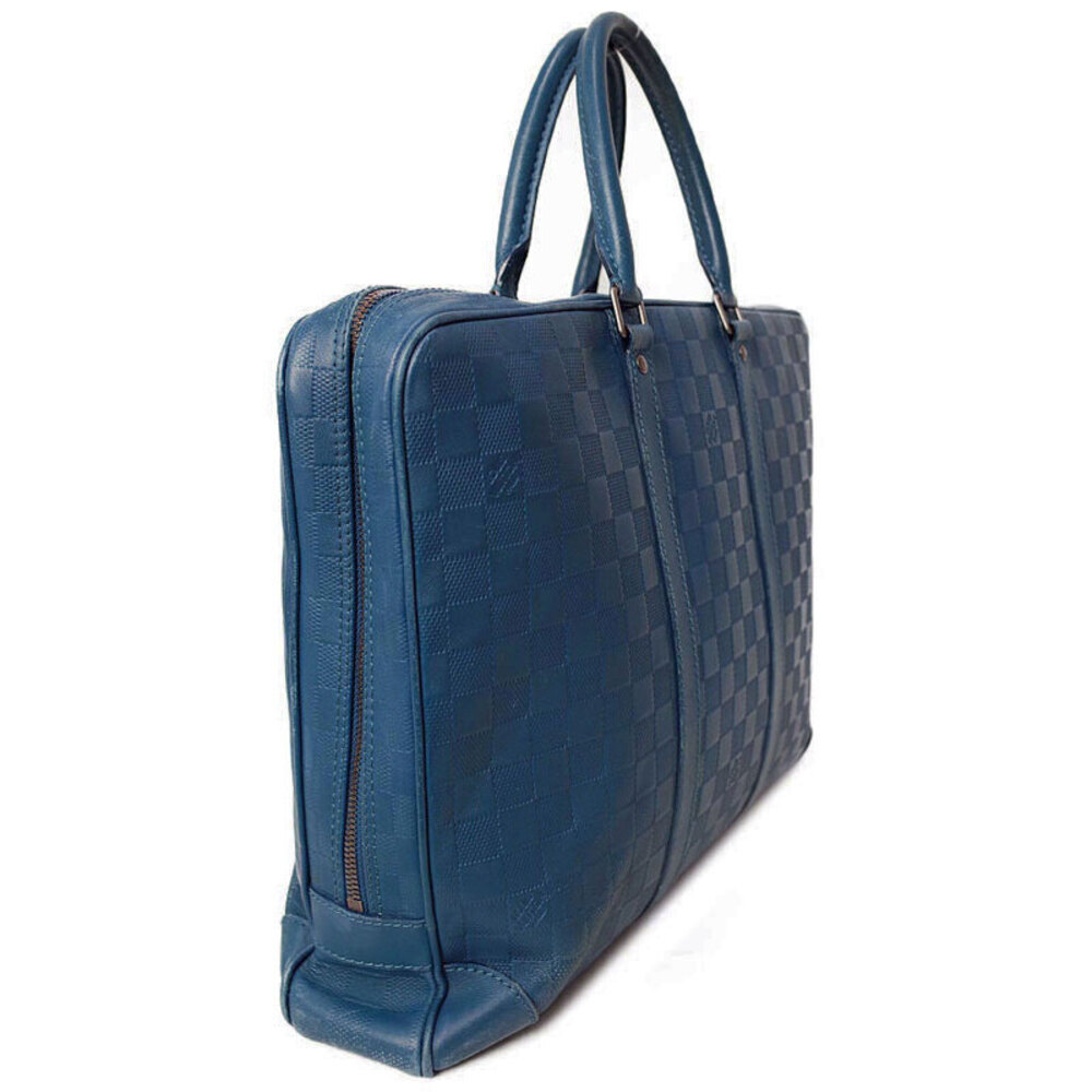 Louis Vuitton Porte Business Black Document Voyage Bag Infini PDV Damier